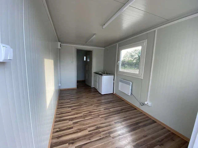 Wohncontainer, komplett ausgestattet, mit Küche, Bad, Dusche und WC – Bild 6