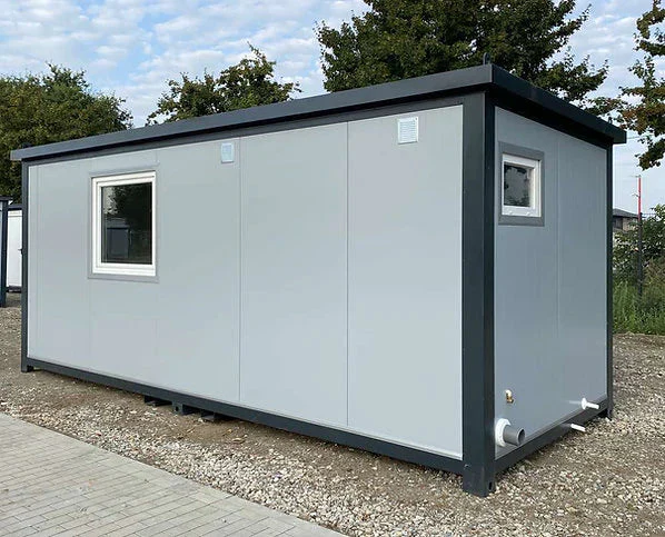 Wohncontainer, komplett ausgestattet, mit Küche, Bad, Dusche und WC – Bild 7