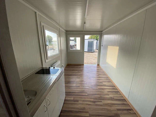 Wohncontainer, komplett ausgestattet, mit Küche, Bad, Dusche und WC – Bild 5