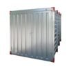 Lagercontainer LC2, verzinkt, mit Doppelflügeltür, H 2190 x B 2180 x T 2230 mm