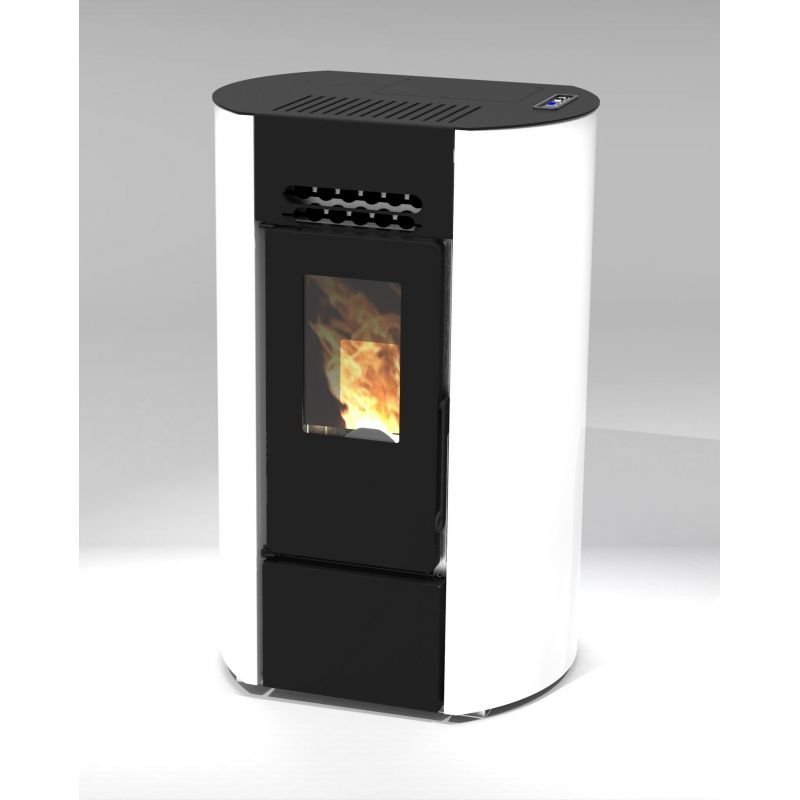 Poêle à granulés oval étanche – FIREMATIC O9 – Image 3