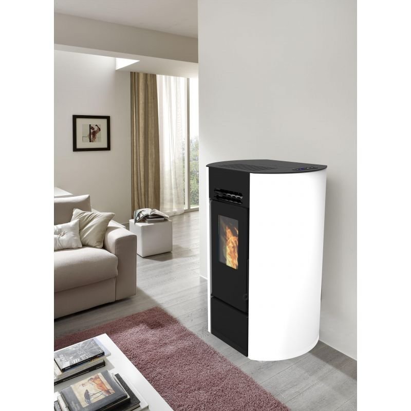 Poêle à granulés oval étanche – FIREMATIC O9 – Image 4