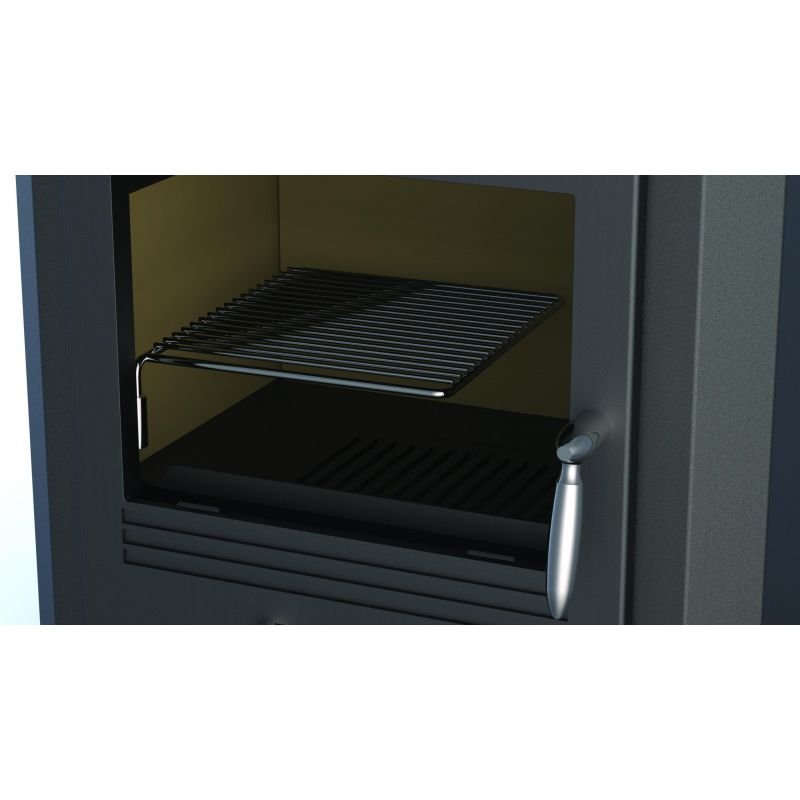 Cuisinière à bois avec four – BRONPI Monza 14 kW – Image 3