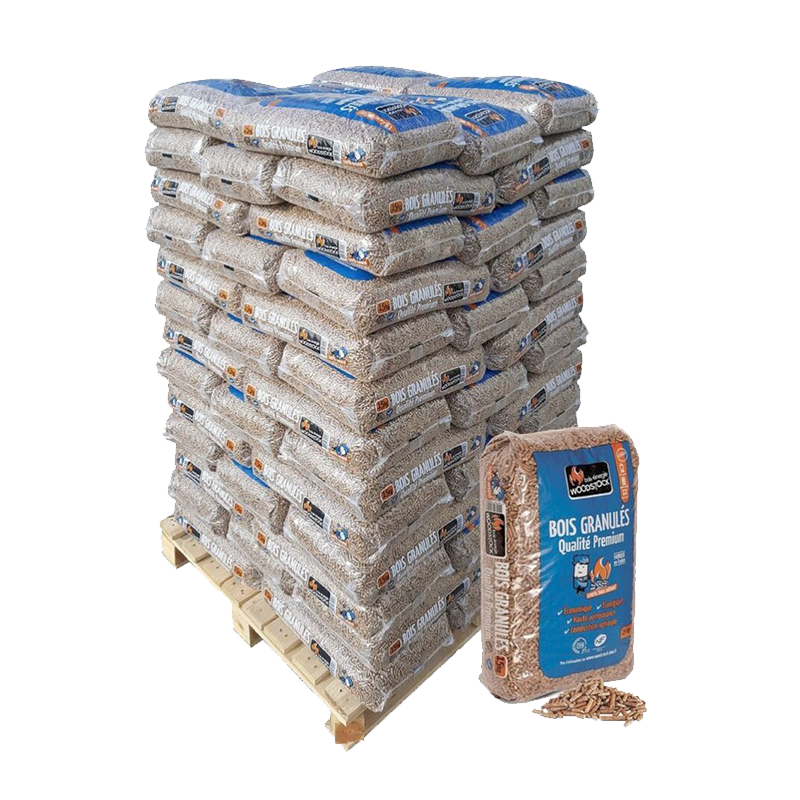 Granulés de bois Woodstock – 78 sacs de 15 kg – Image 2