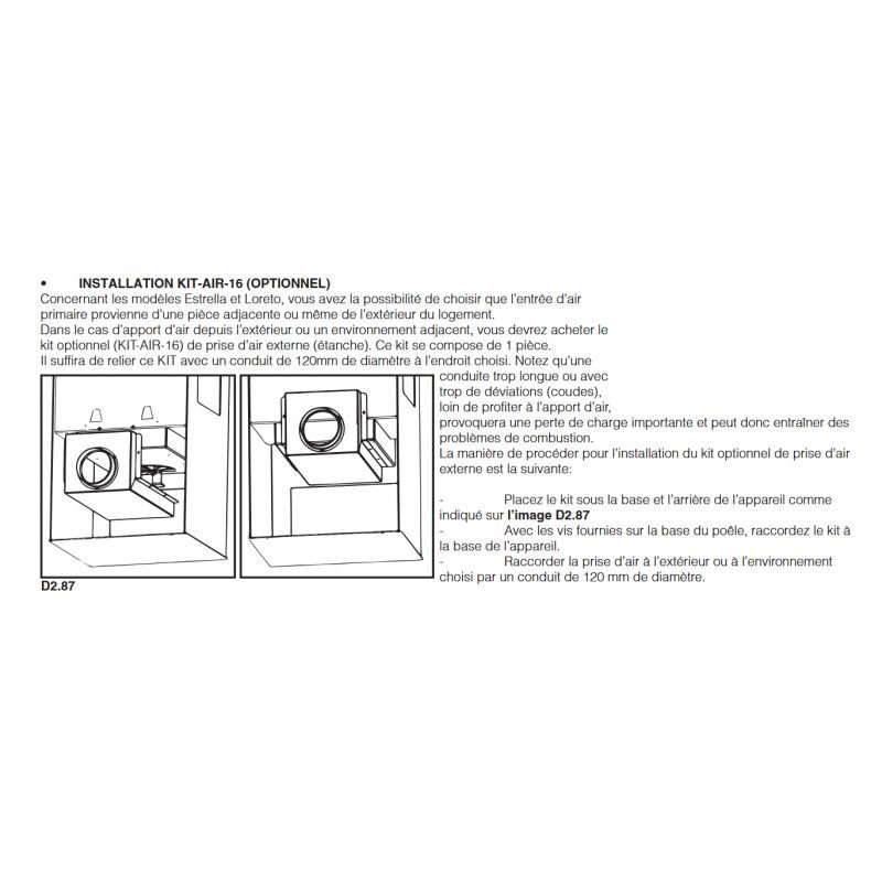 Poêle à bois 3 vitres raccordable – BRONPI Loreto 10 kW – Image 3