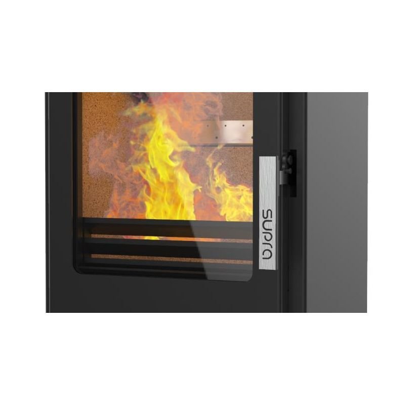 Poêle à bois étanche en fonte – SUPRA Oscar 4.8 kW – Image 2
