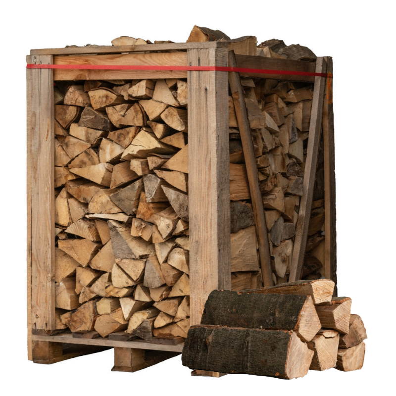 Bois de chauffage 25cm – Palette 1,7 stère – 100% Hêtre