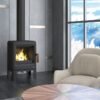 Poêle à bois BRONPI Lira étanche en fonte – 5 kW